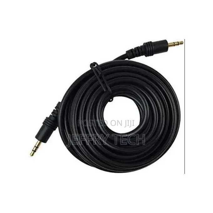 5mtr Stereo Auxiliary Male to Male Audio Cable