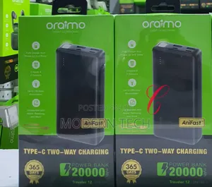 Oraimo Traveler 12 20000mah 12w Opb 1201 Power Bank