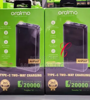 Oraimo Traveler 12 20000mah 12w Opb 1201 Power Bank