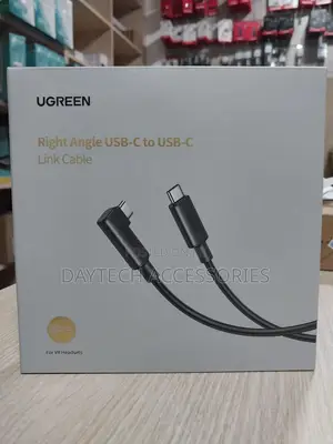 Ugreen Right Angle Usb-C to Usb-C Link Cable 5m (Black)