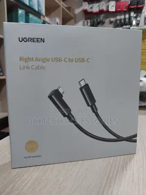 Ugreen Right Angle Usb-C to Usb-C Link Cable 5m (Black)