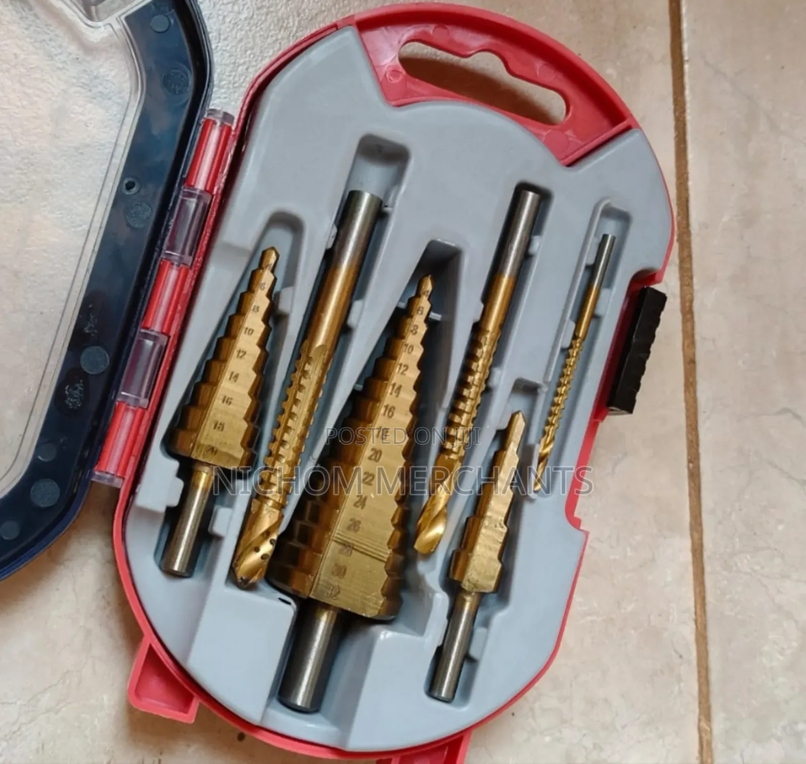 6pcs Steel Step Bits/Quality Step Bits