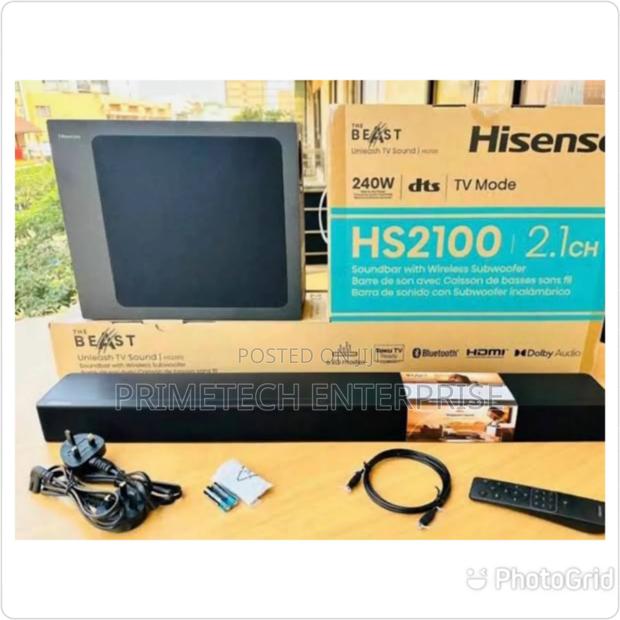 Hisense Soundbar -240 Watts - main view