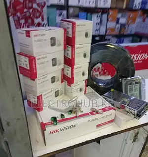 CCTV Camera 8 Channel Complete CCTV Full Package Hikvision