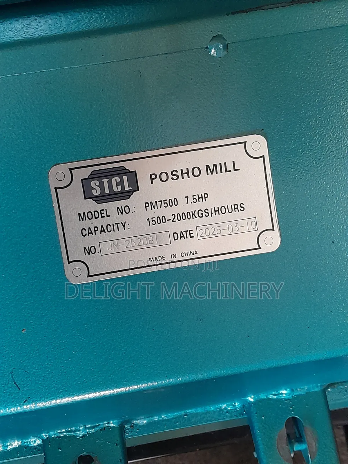 7.5hp STCL Electric Poshomill
