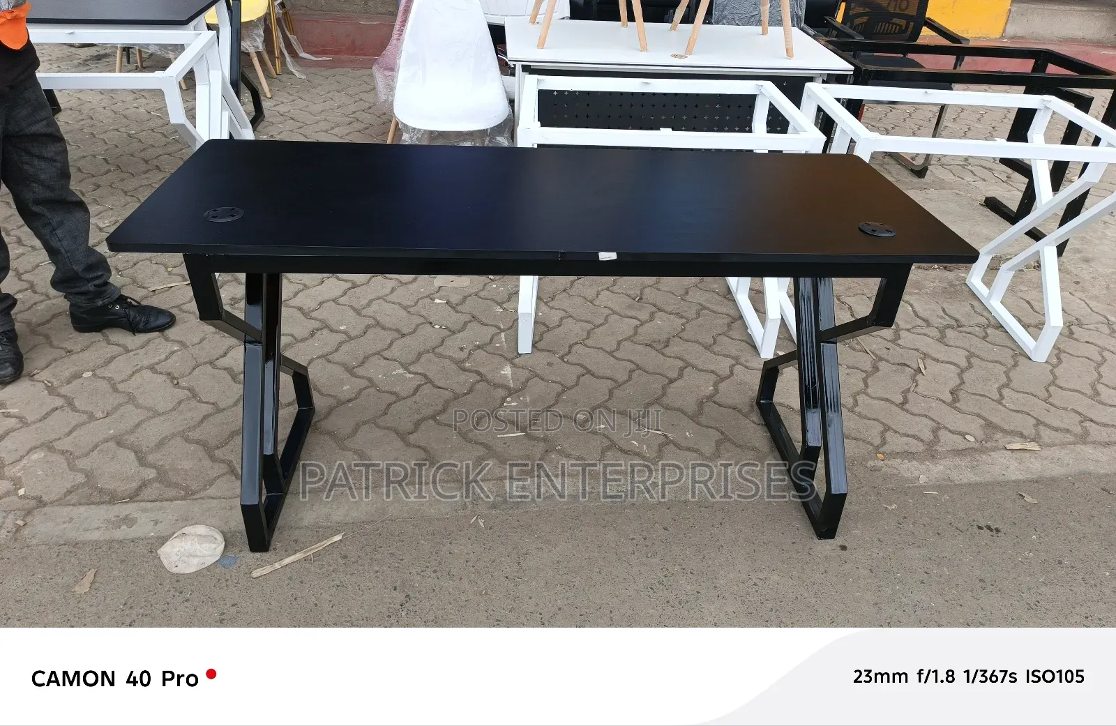 Modern Metallic 1.6 Mtrs Office/ Home Study Computer Desk