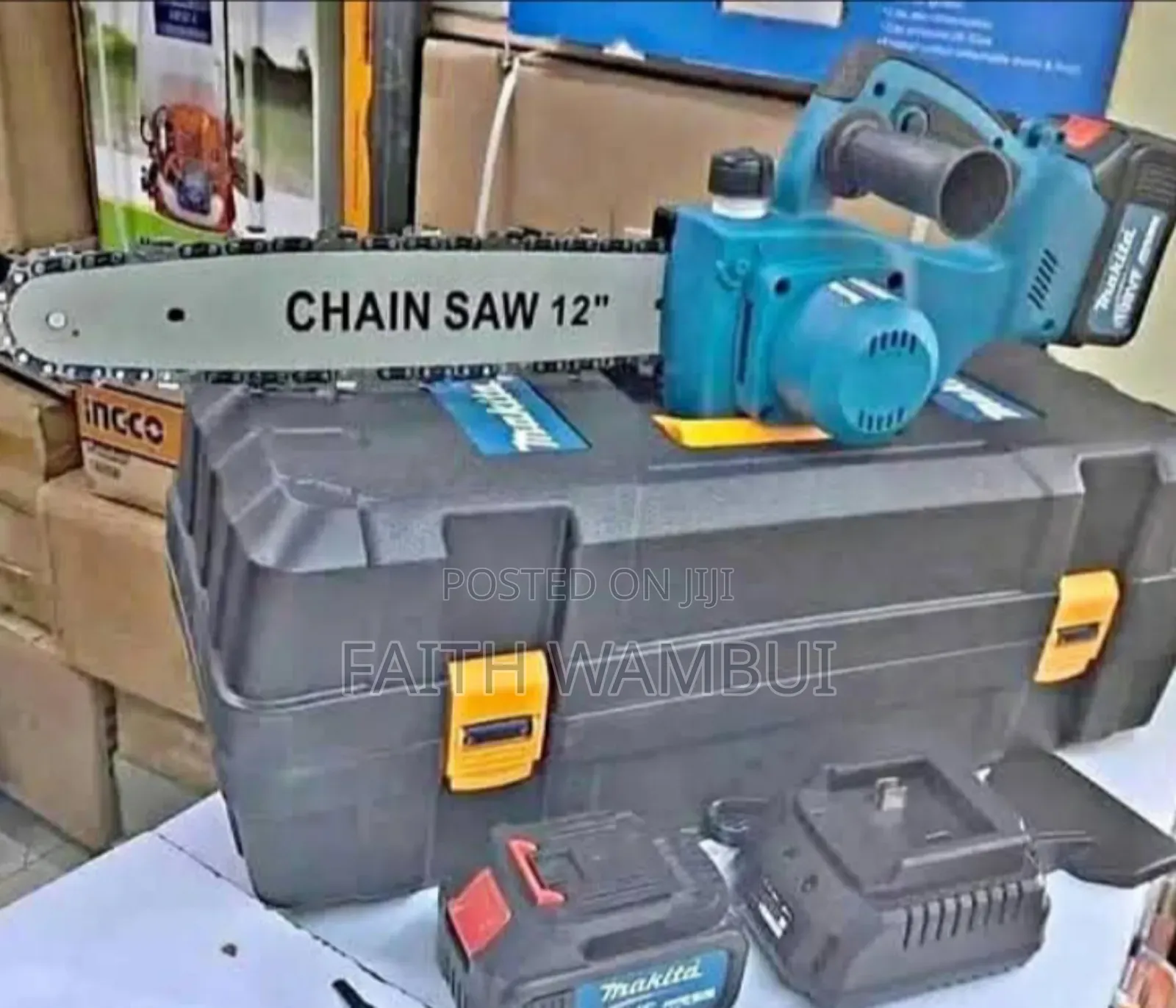 Cordless Power Saw Machine/ Rechargeable Chainsaw