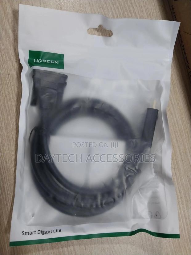 Ugreen Displayport Male to Vga Male, 1.5 Meter, Black Cable