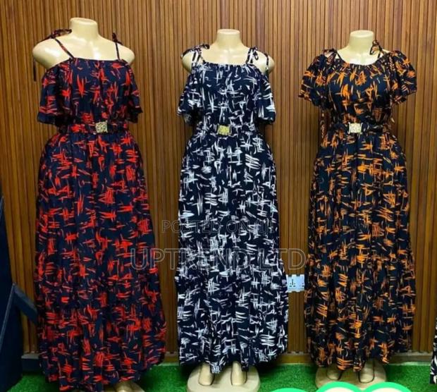 Multicolor Long Dresses - thumbnail 3
