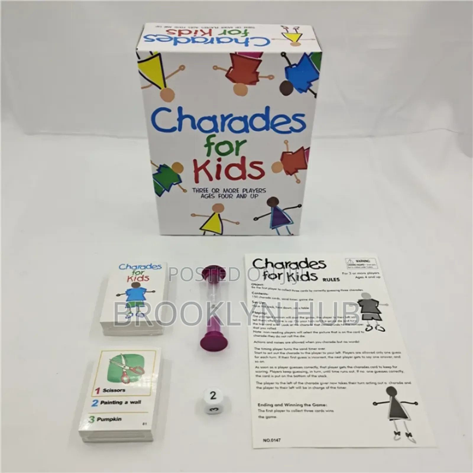 Charade Educational Board Game for Kids