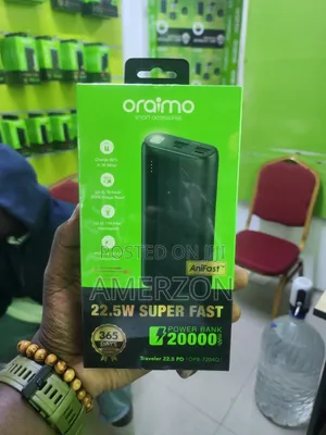 Oraimo Traveler 22.5 Pd 20000mah 22.5w Power Bank Opb-7204q