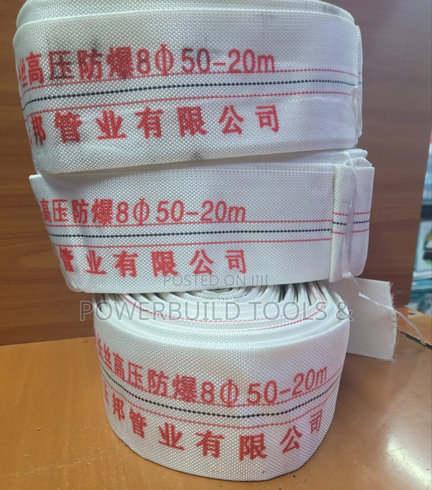 2" By 20metres Canvas Delivery Pipes