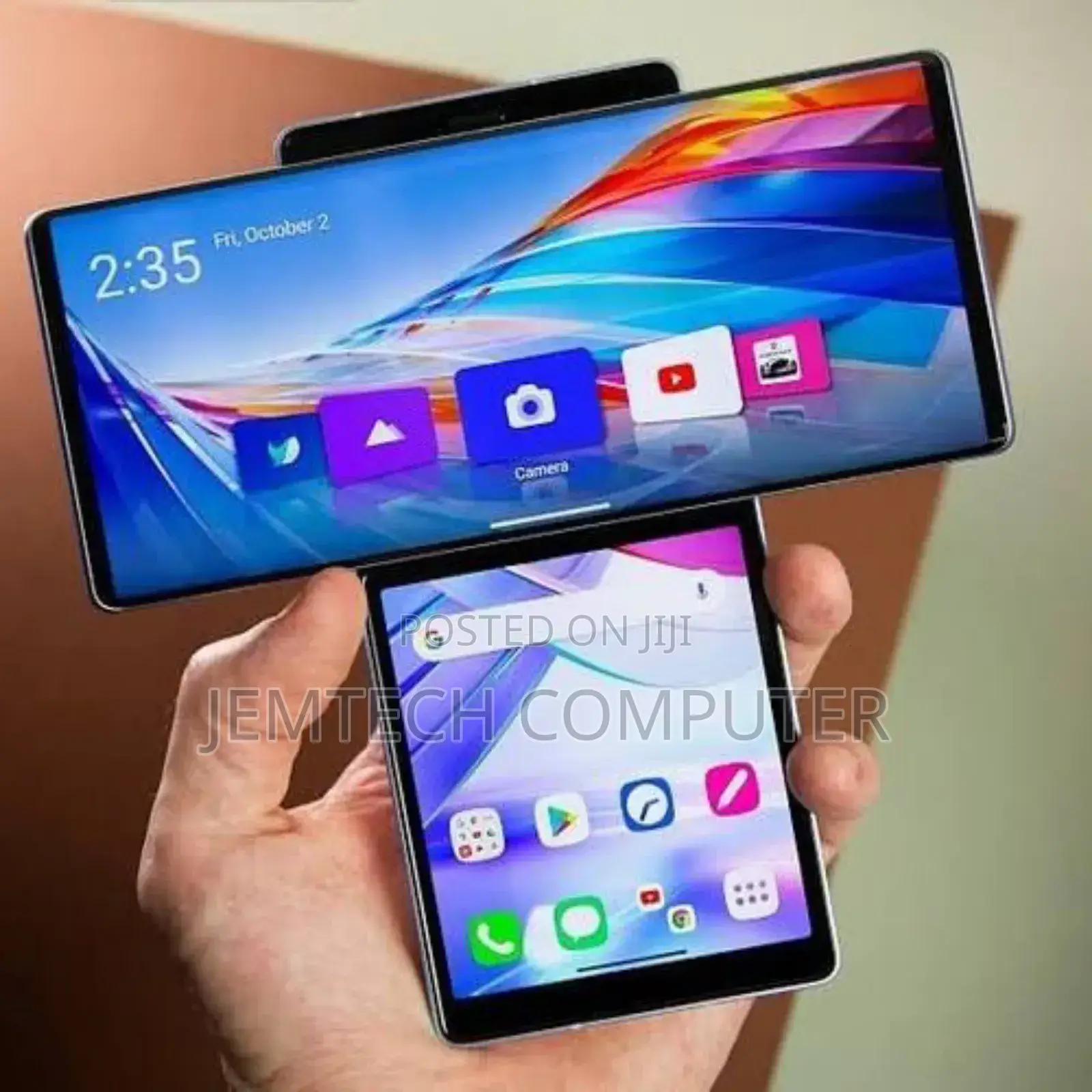 LG Wing 5G 128 GB Black
