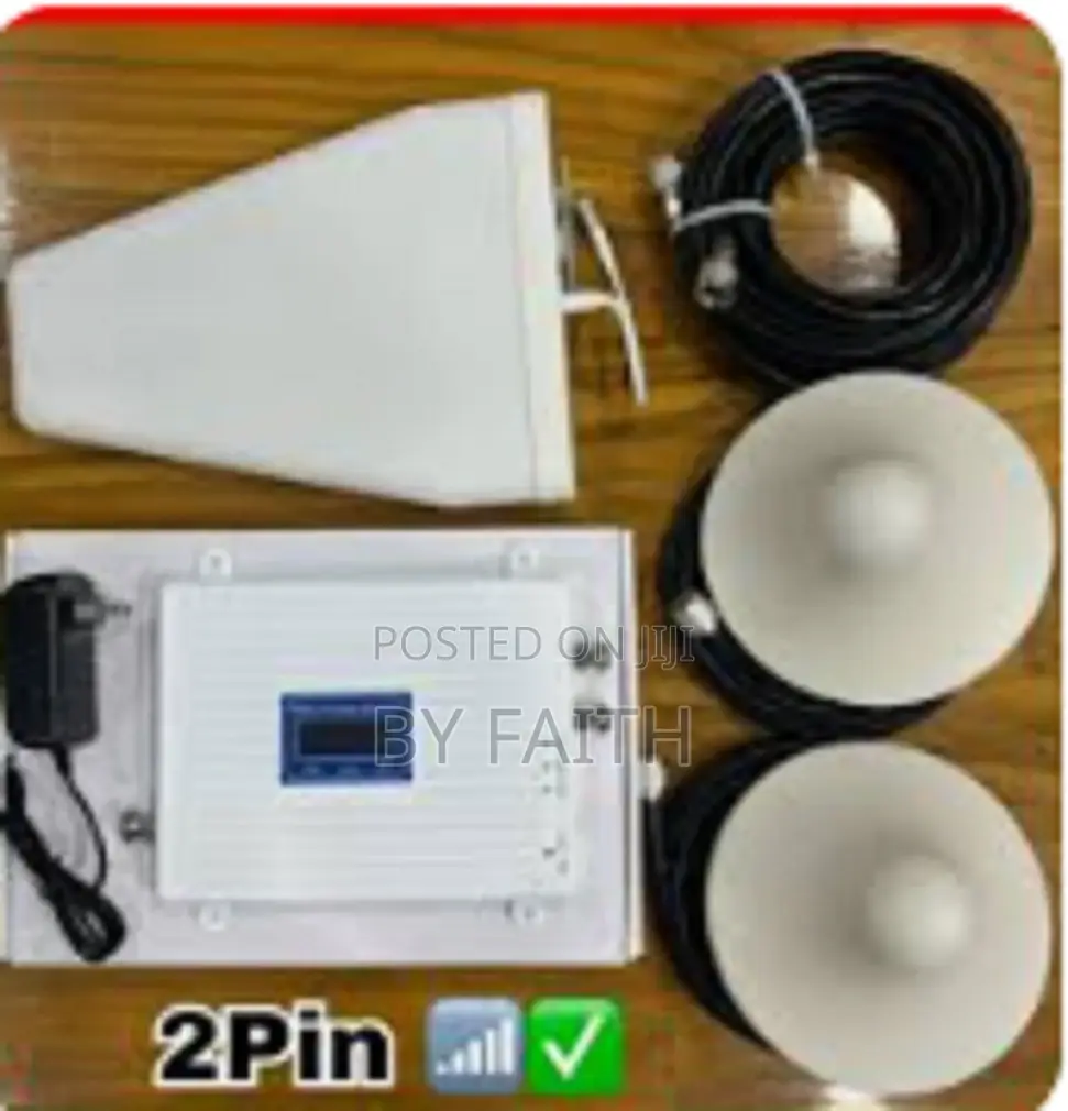 2g 3g 4g Lte Cell Phone Signal Booster Amplifier White Boost