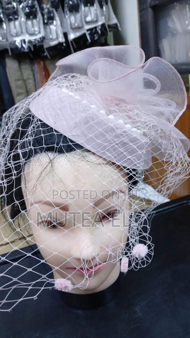 Baby Pink Royal Purple Smart Fascinators