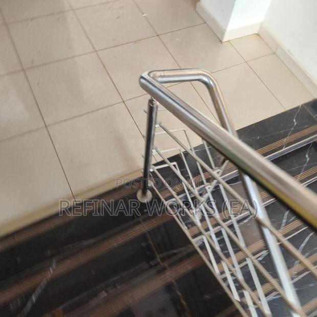 Indoor Handrails – Stainless Steel Custom-Made Railing - thumbnail 2
