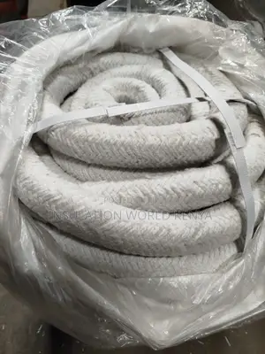 Ceramic Fiber Round Rope–38mm Diameter(Per Mtr)–Non-Asbestos