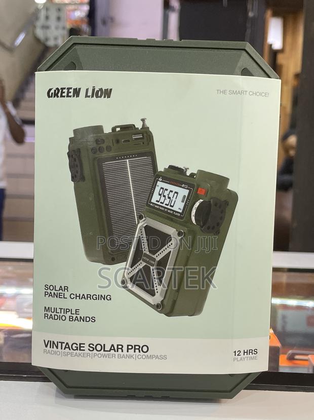 Green Lion Vintage Solar Pro  Walkie Talkie