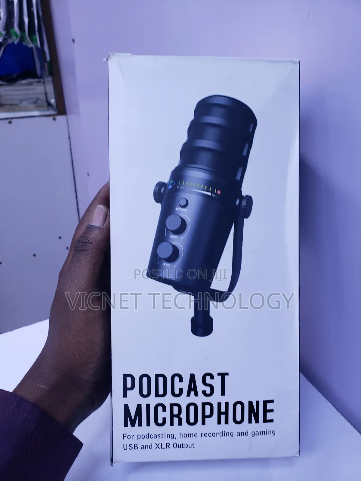 Codenser Podcast Microphone With Usb and XLR Output