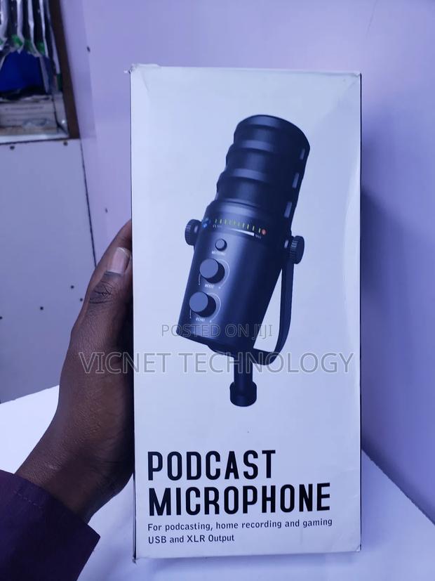 Codenser Podcast Microphone With Usb and XLR Output - main view