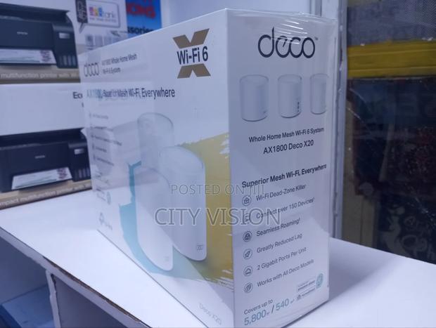 Tp-Link Deco X20 3-Pack Ax1800 Whole Home Mesh Wi-Fi6 System - thumbnail 3