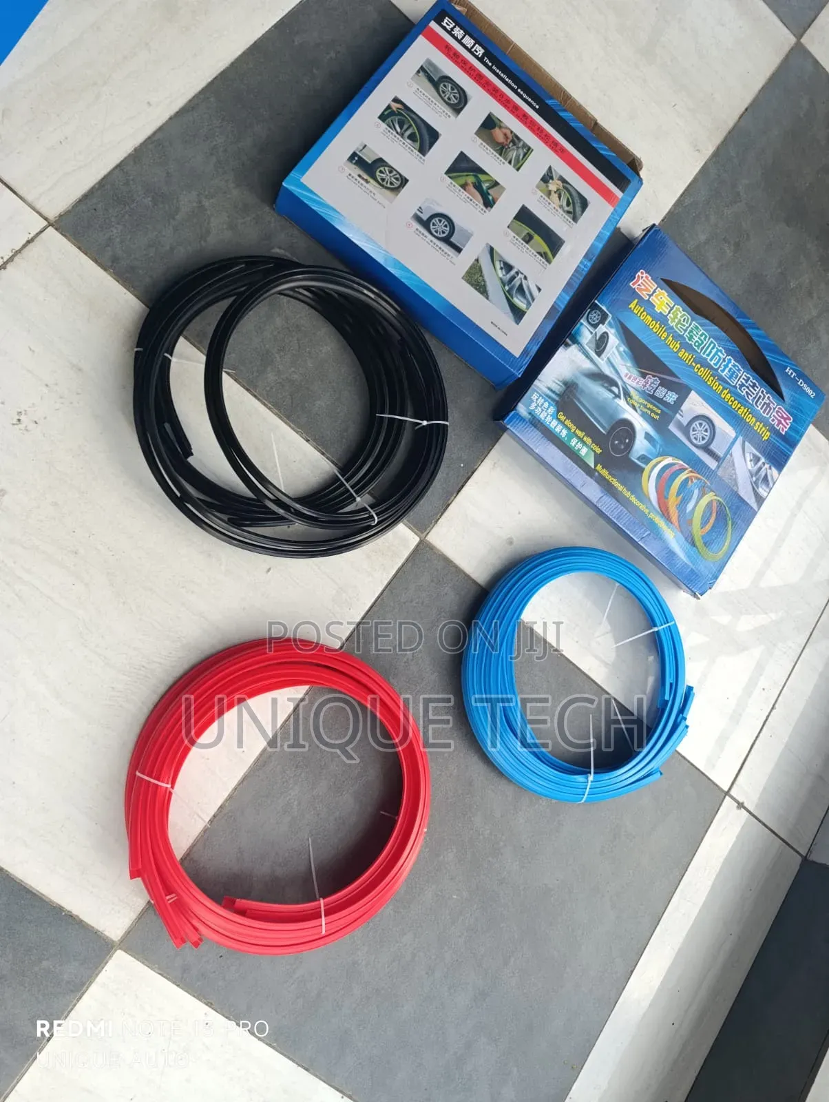 Rim Protection Strip / Plastic Guard Available in 3 Colours