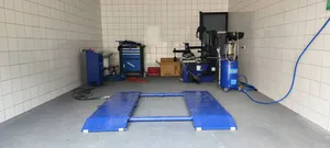 Heavy Duty 1.2m Rise Car Scissor Lift Machine