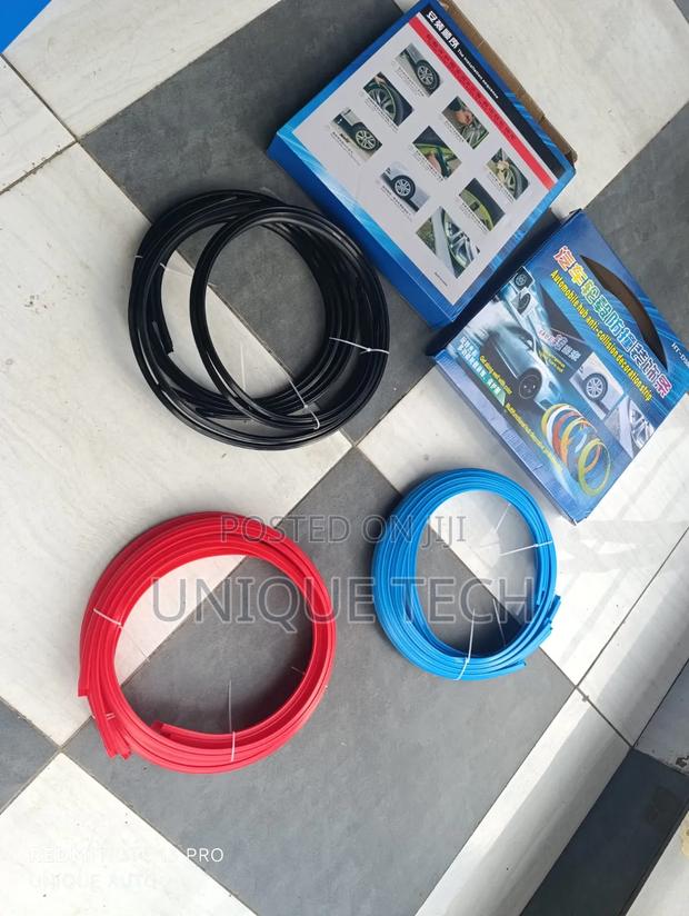 Plastic Rim Protector /Guard / Red, Blue Black Choices