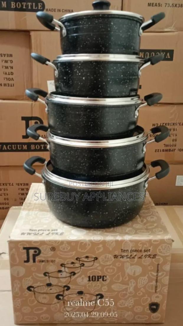 *James Pot Black Cookware Set(Wove) - main view