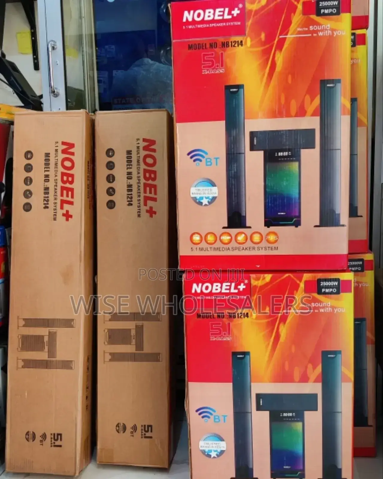 Nobel Nb-1214 5.1ch High Tech Multimedia Sound System