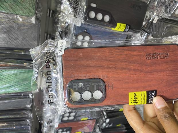 Vegan Samsung Galaxy A26 Leather Case With Silicon Bumper