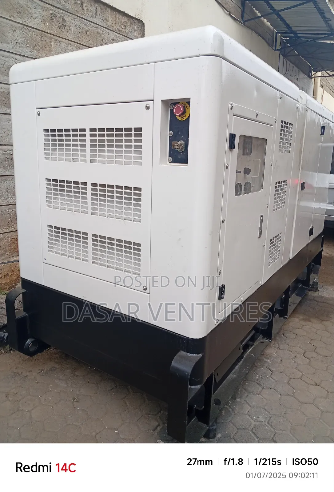 Generator 60kva Ex Uk Perkins