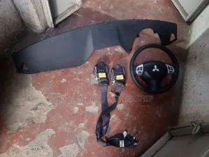 Mitsubishi RVR Dashboard, Stearing and Seatbelts.