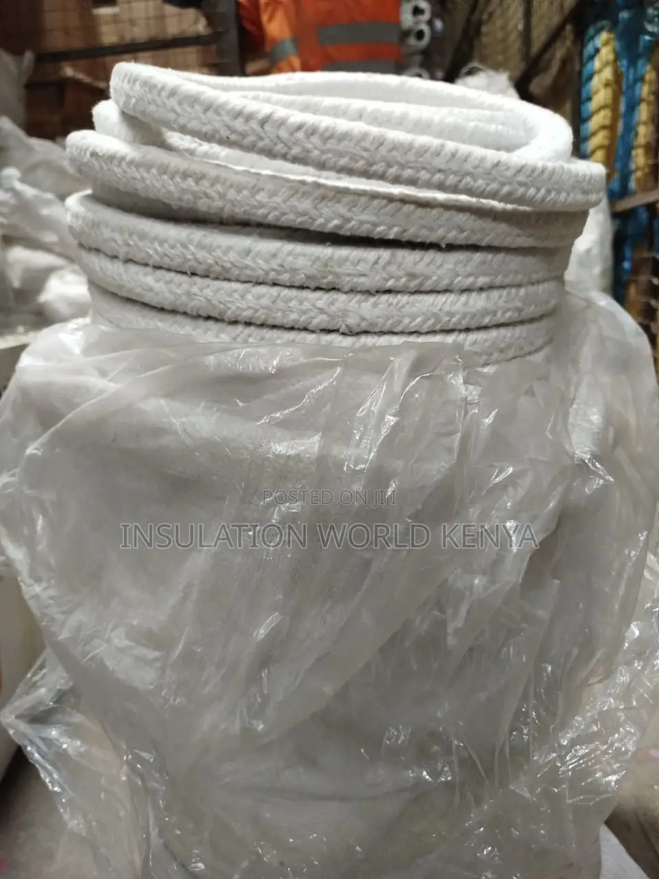 Ceramic Fiber Square Rope–16mmx16mm Diameter–Non-Asbestos