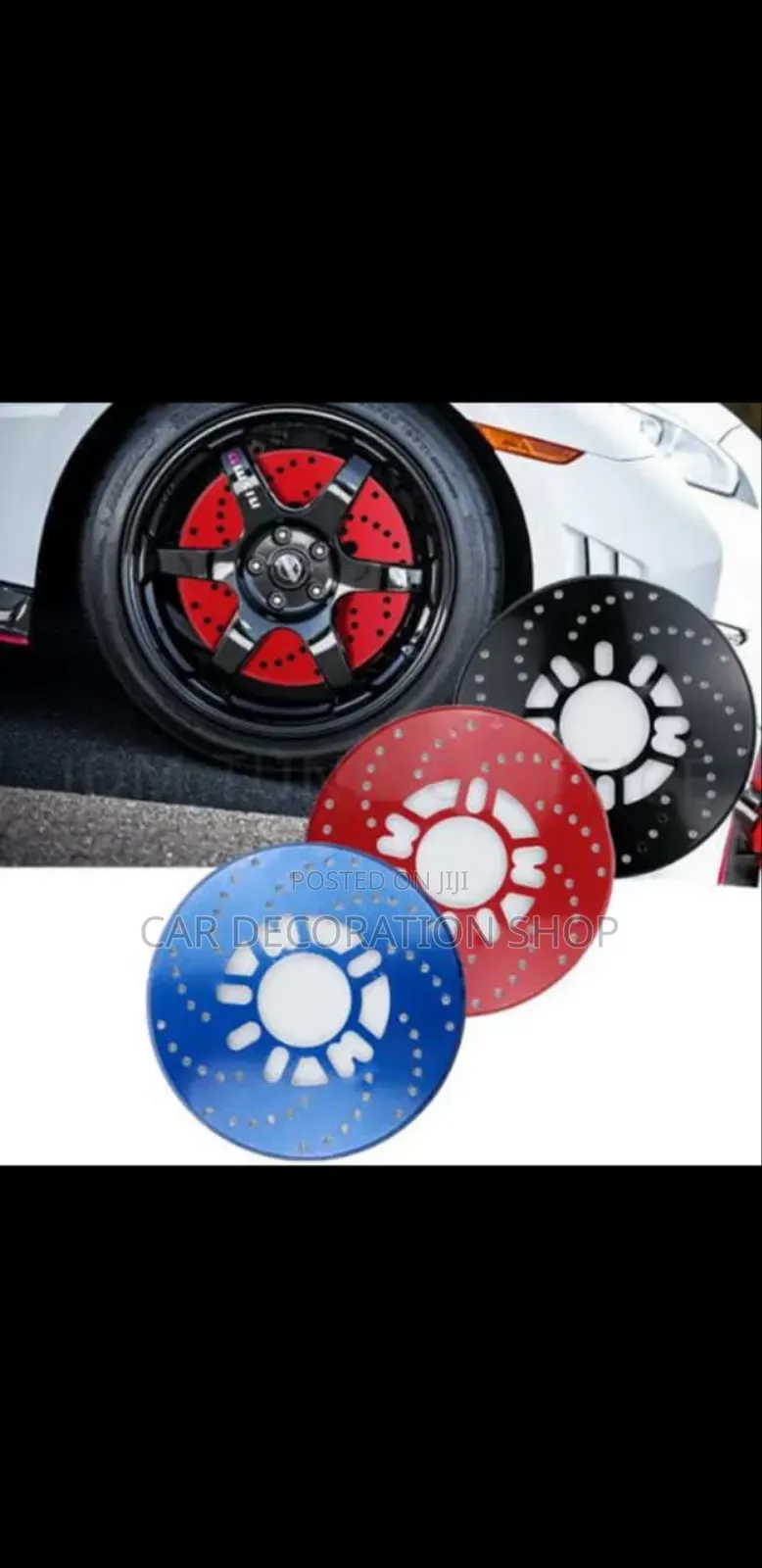 Different Colors Rim Disc Rotirs Universal Fit 2pcs
