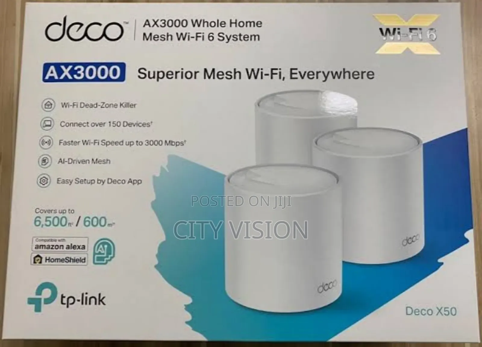 Tp Link Deco X50 Ax3000 Whole Home Mesh Wifi 6 System 3pack