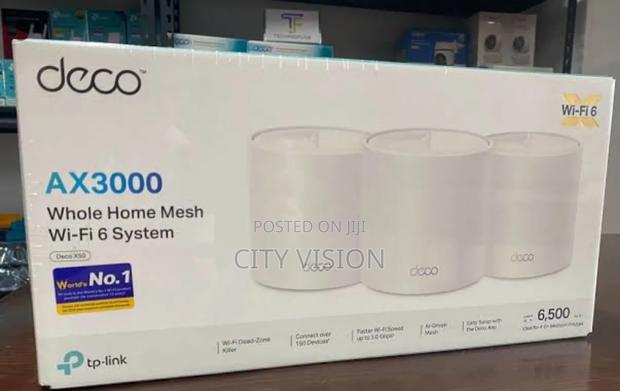 Tp Link Deco X50 Ax3000 Whole Home Mesh Wifi 6 System 3pack - thumbnail 2