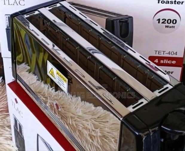 Toaster, 4 Slices Crunchy Toast for Breakfast; Tlac