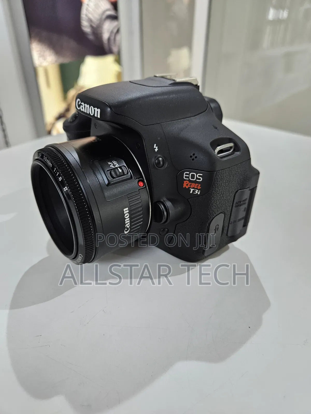 Canon Eos Rebel T3i 50mm 1.8 Ii Mm Lens