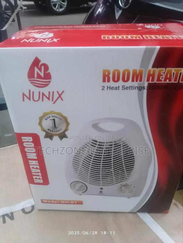 Nunix Fan Room Heater With Less Noise - main view