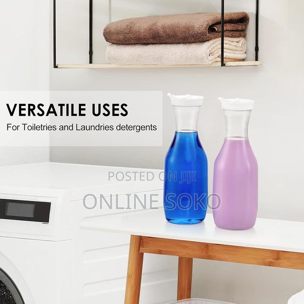 Unbreakable Plastic Carafe Juice Bottle Pitcher, 1.5l - 1 Pc - thumbnail 3