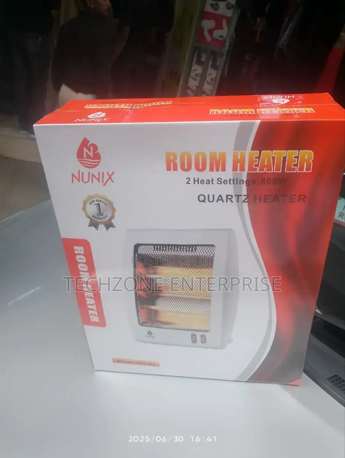 Nunix Nh-02 Quartz Portable Electric Quartz Room Heater