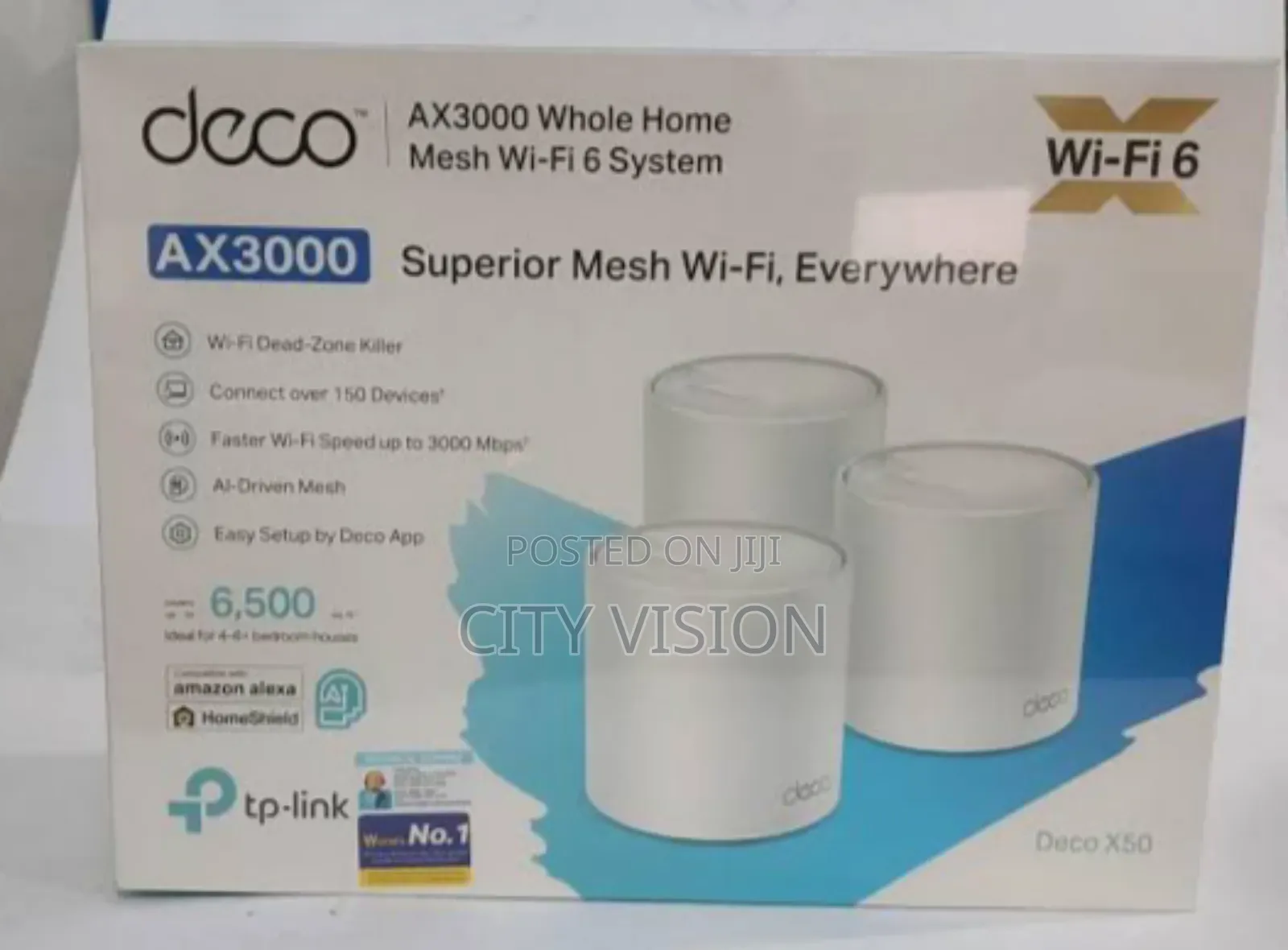 Tp-Link Deco X50 Ax3000 Whole Home Mesh Wifi 6 Unit