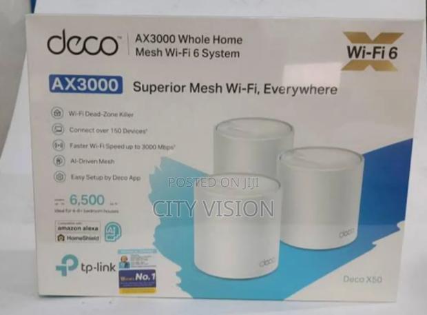 Tp-Link Deco X50 Ax3000 Whole Home Mesh Wifi 6 Unit - main view