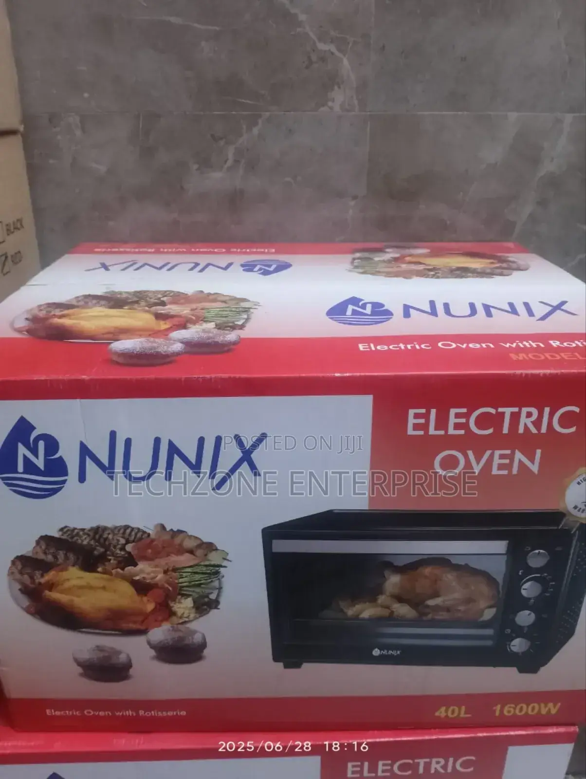 Nunix (E20-R) 20 Litres Rotisserie Electric Oven