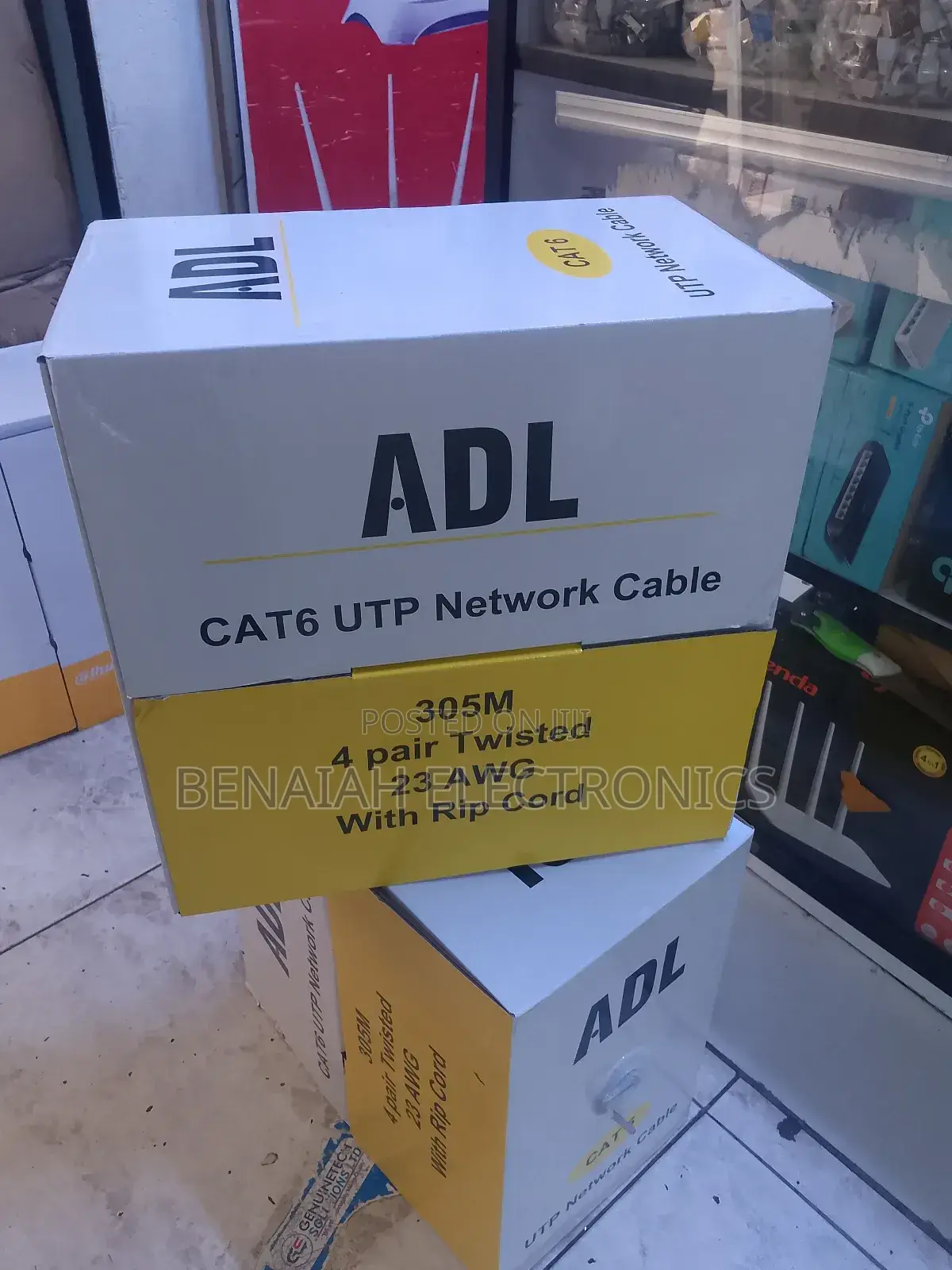 Cat 6 Professional Utp Networking Cable(Adl)