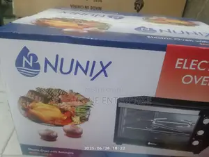 Nunix E40-R 40 Litres Rotisserie Oven With 60 Min Timer