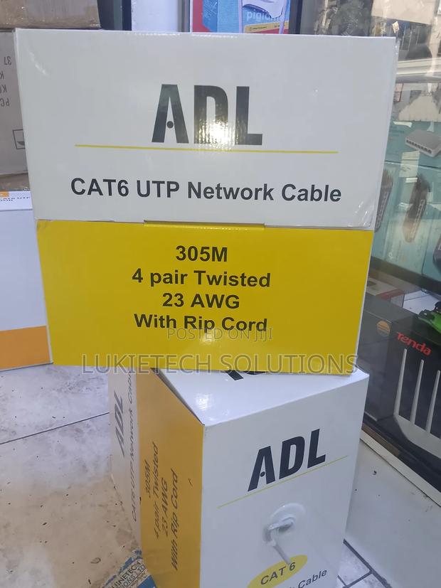 Adl Cat 6 Professional Utp Cable.305m Network Cable - main view