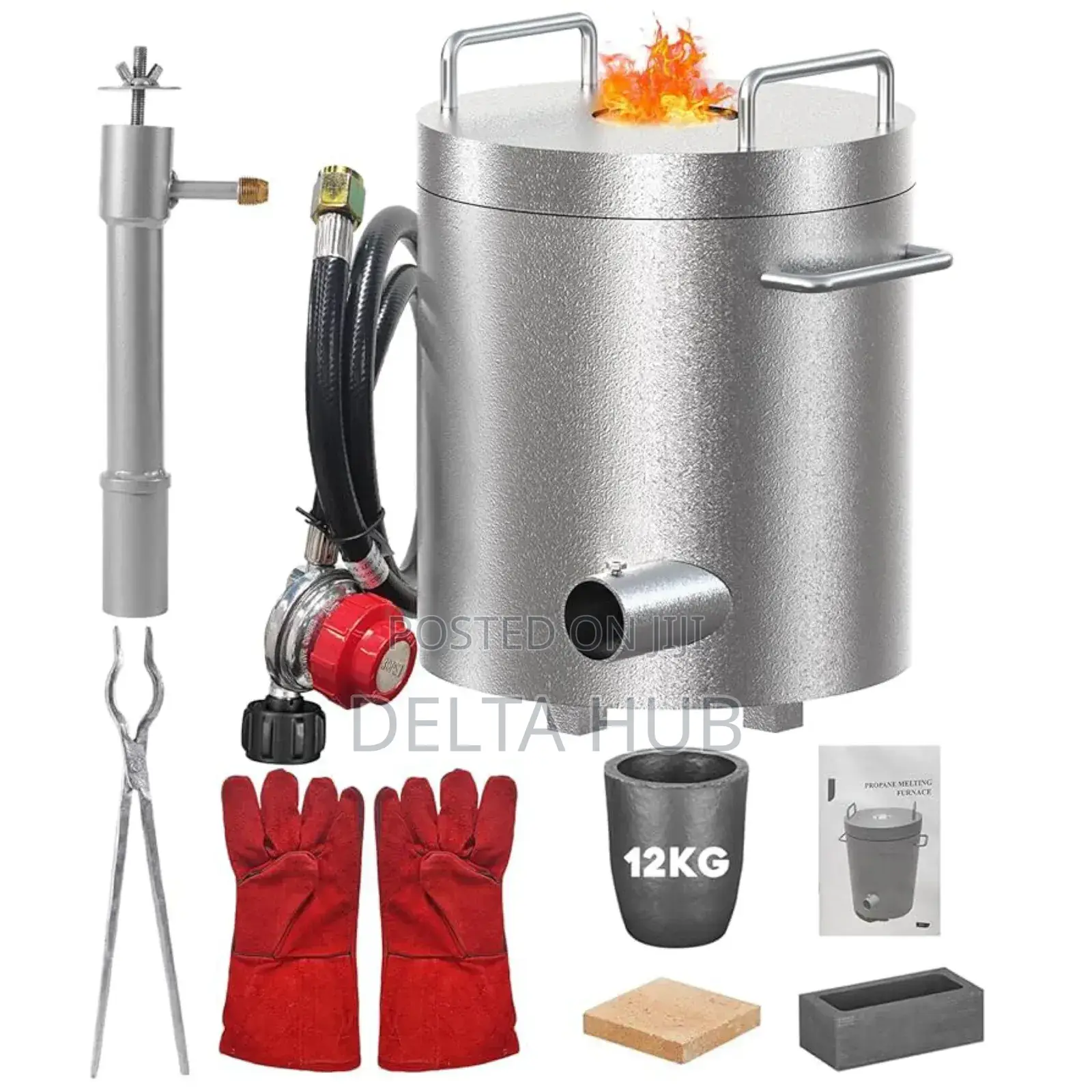 Reliable 12kg Propane Furnace With High Efficiency Burner