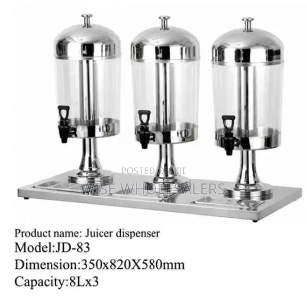 Juice Dispenser 24litres 8l+8l+8l Available